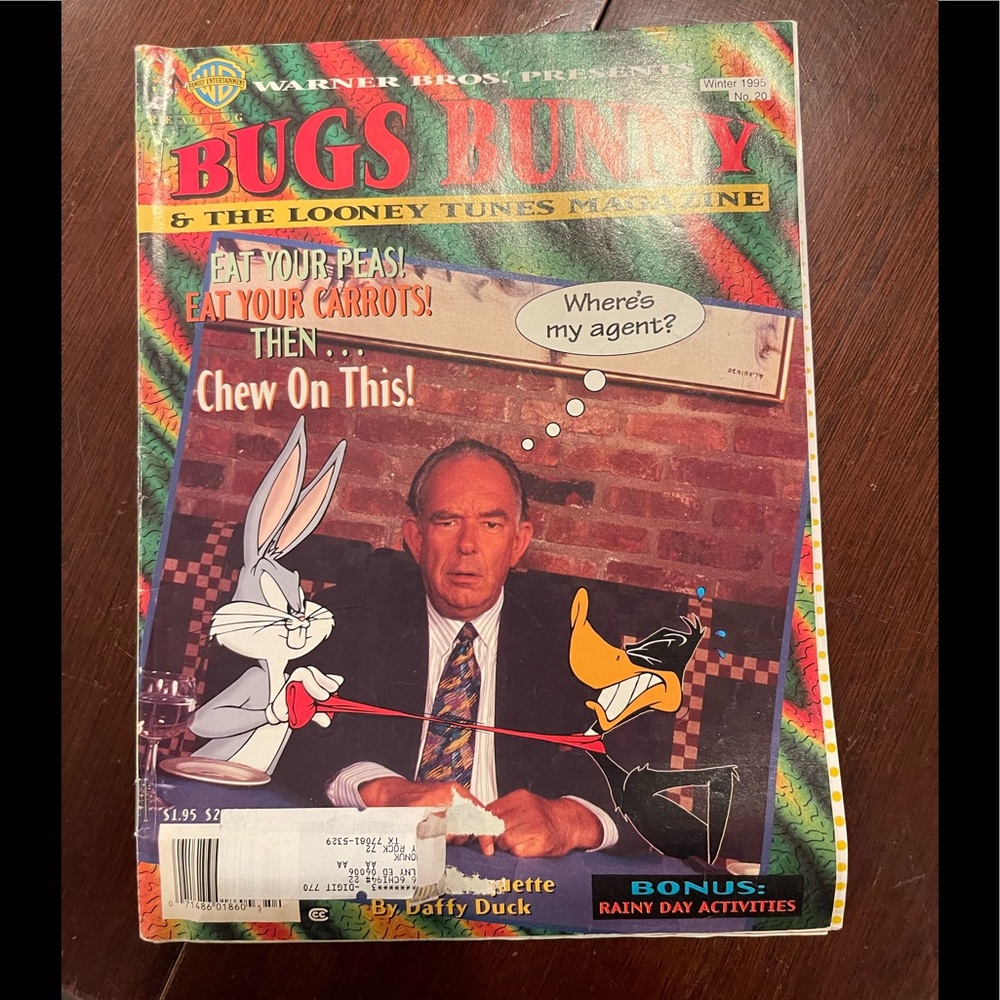 Warner Bros Bugs Bunny Magazine 1995